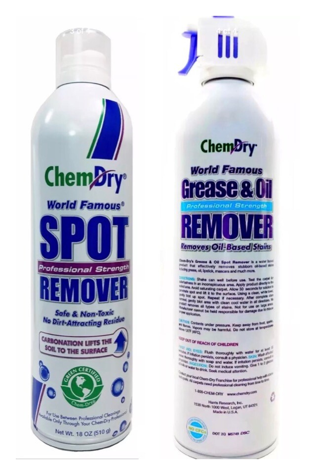 CHEM-DRY Professional Strength Spot & Grease Remover Duo NOT SOLD IN STORES