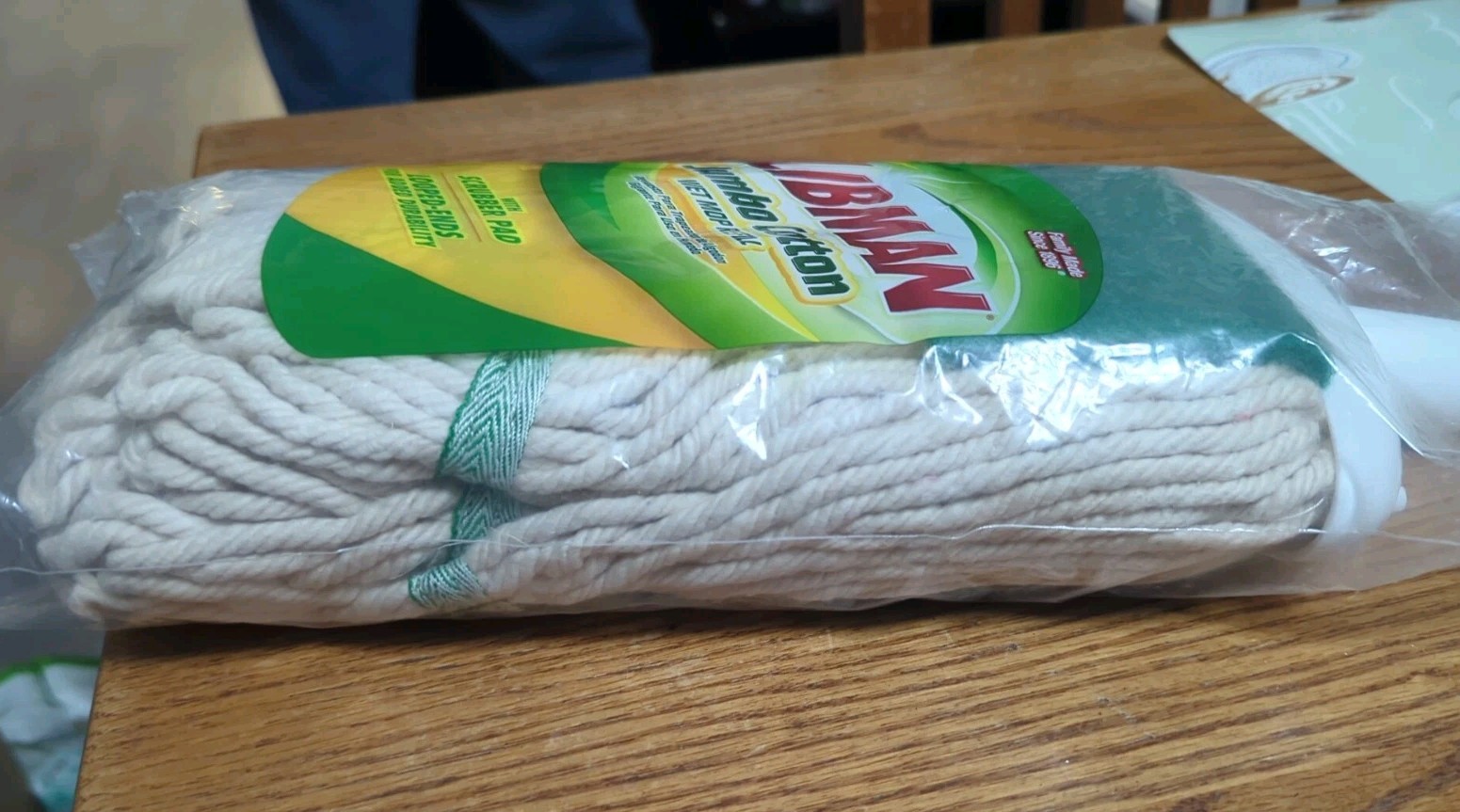 Libman 130 Jumbo 10.5 in. Wet Cotton Mop Refill 1 pk