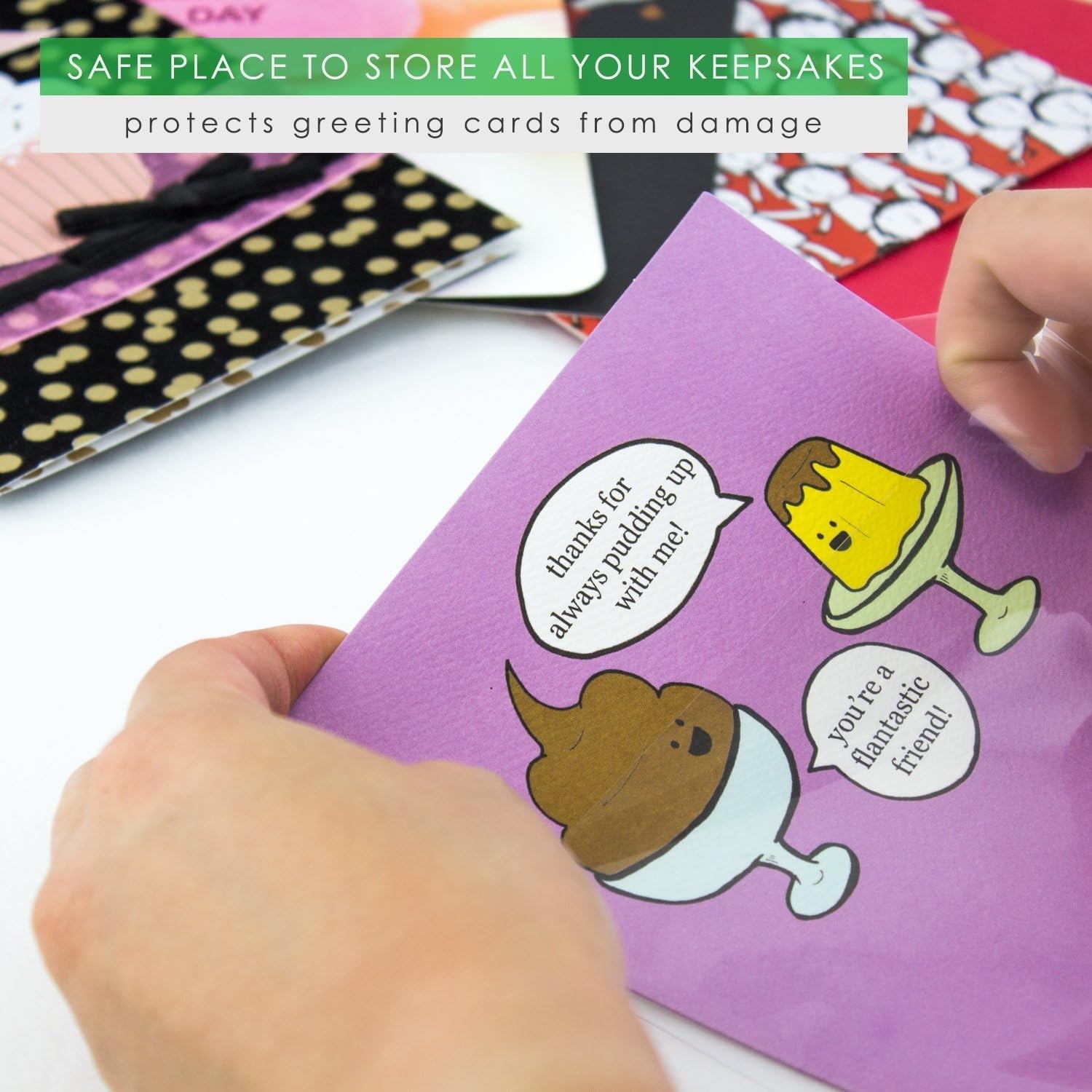 50 Clear Stamp and Die Storage Pockets CPP Plastic Pockets, large 5.5 x 7.25 …