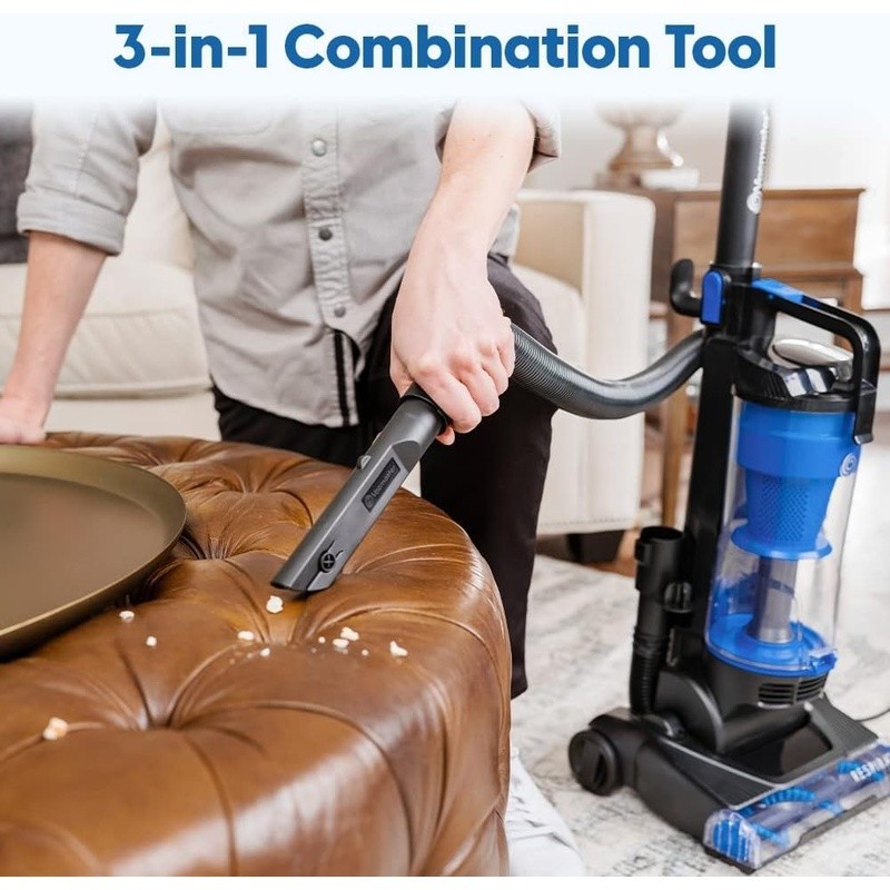Lightweight Bagless Vacuum Cleaner Multi-Surface Carpets Hard Floors Pet Hair US