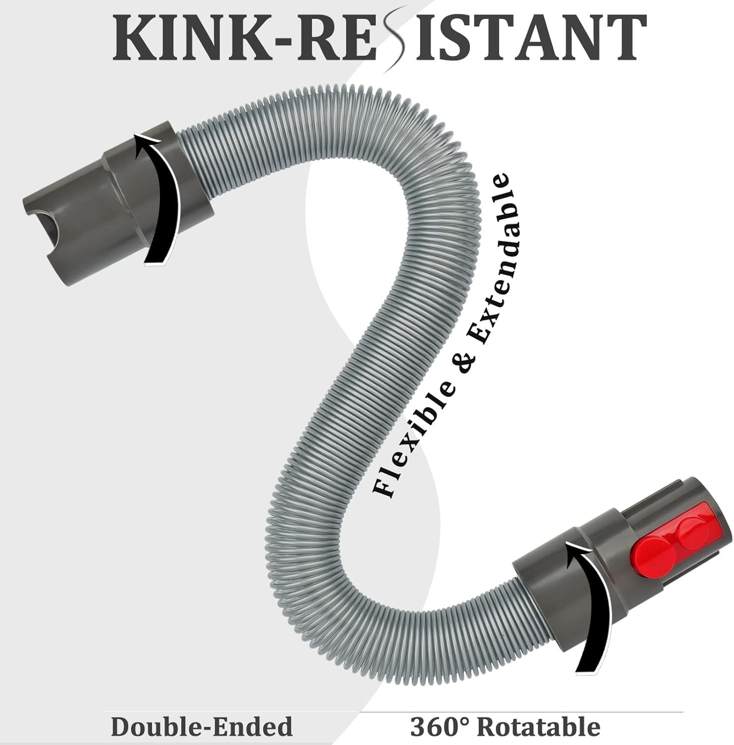 Flexible Extension Hose for Dyson V7-V15 & Gen5 – Vacuum Attachment Tool