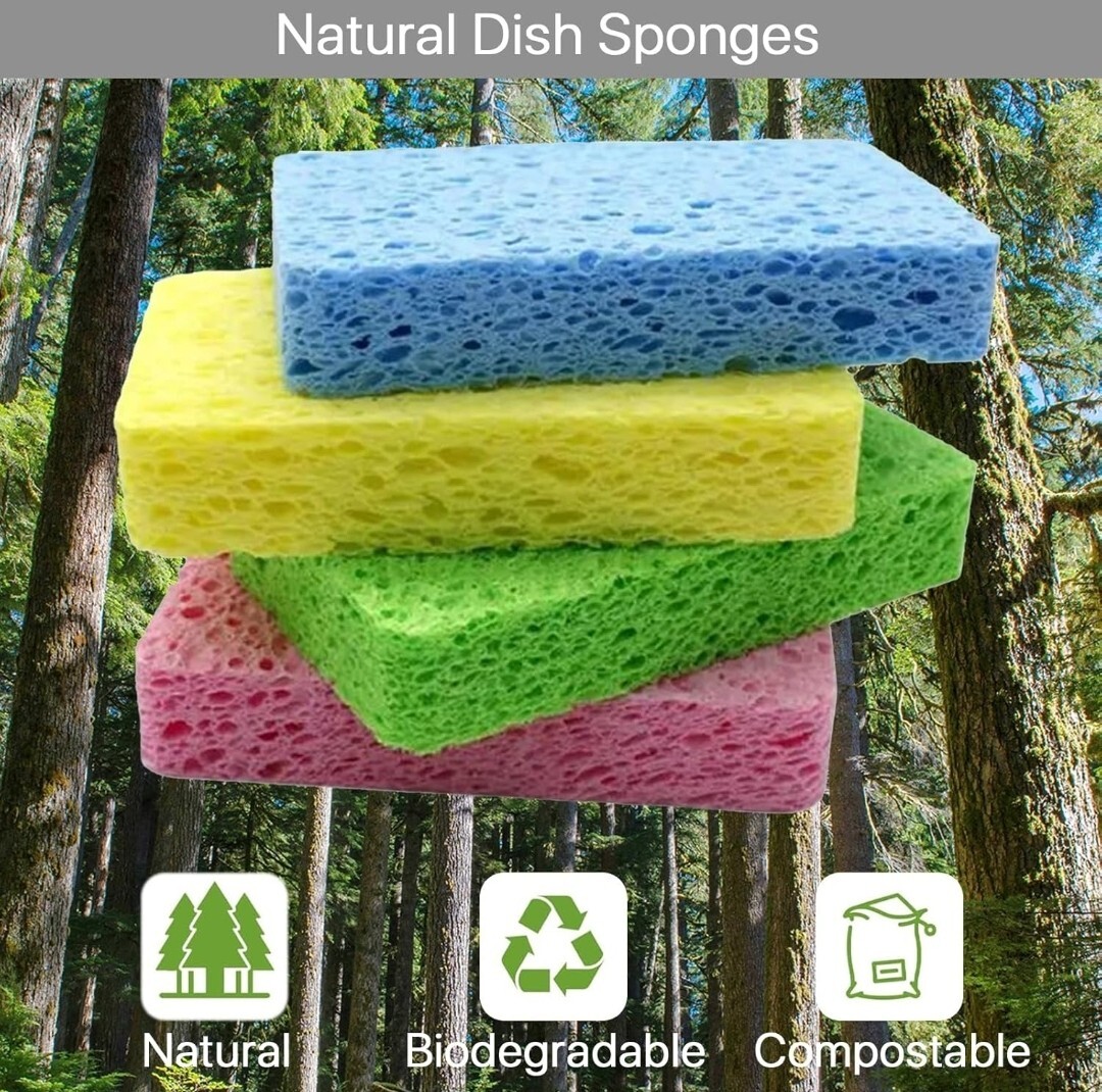 Bio degradable sponges