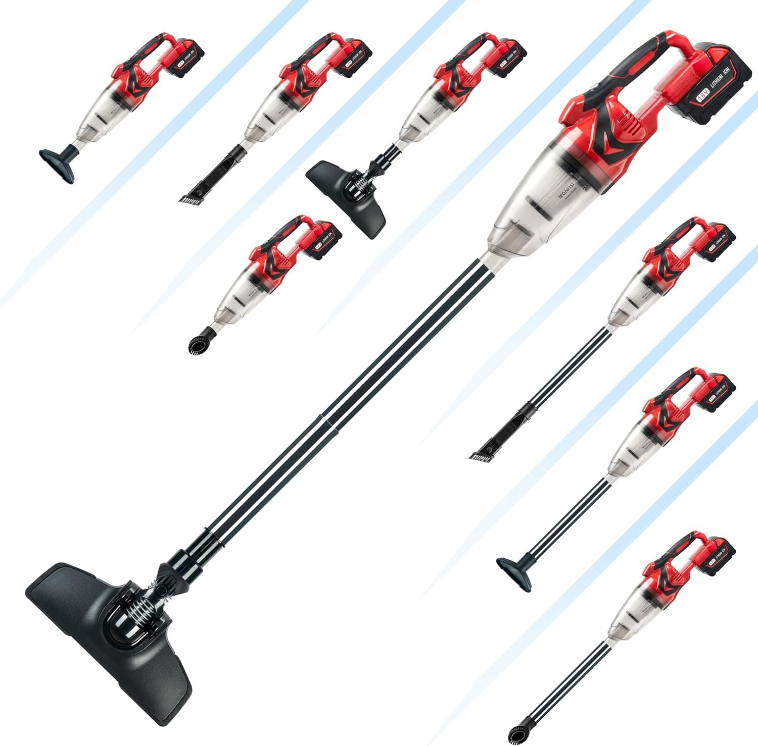 Vacuum Cleaner Milwaukee M18 Batteries Cordless Handheld Portable Floor Car Clea