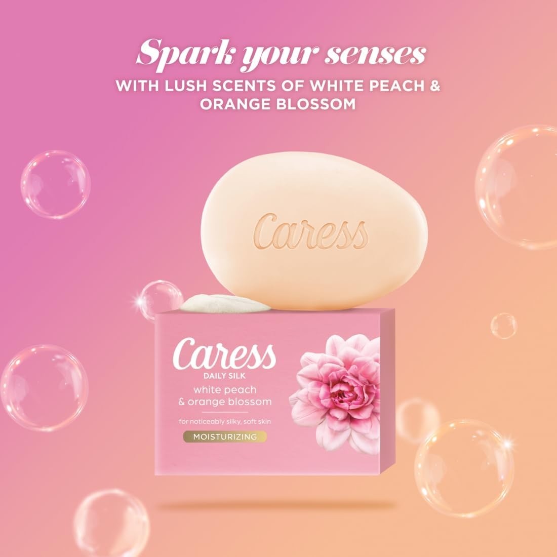 Beauty Bar Soap For Noticeably Silky Soft Skin Daily Silk Extract and Floral Oil