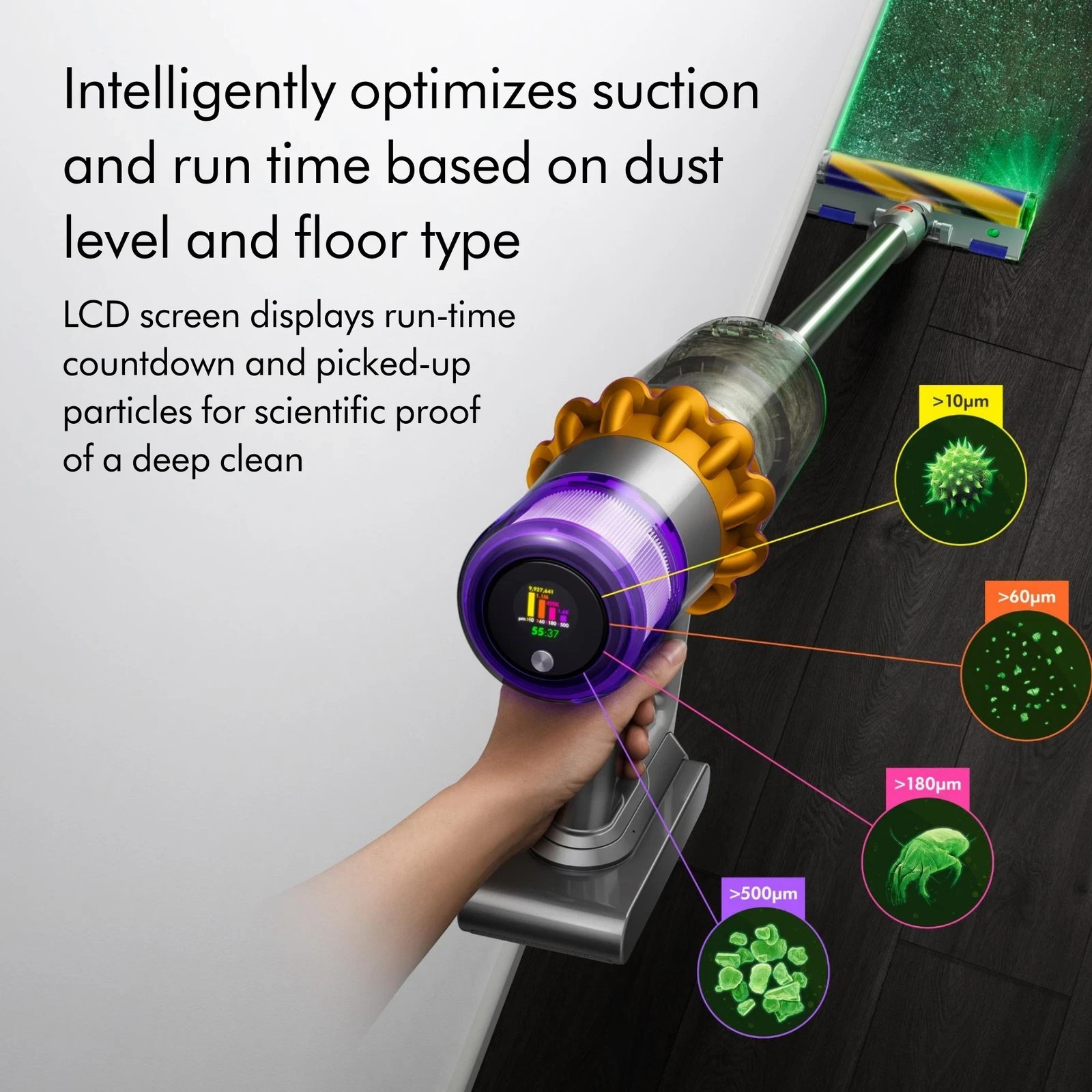 Dyson V15 Detect Total Clean Extra | Yellow/Nickel
