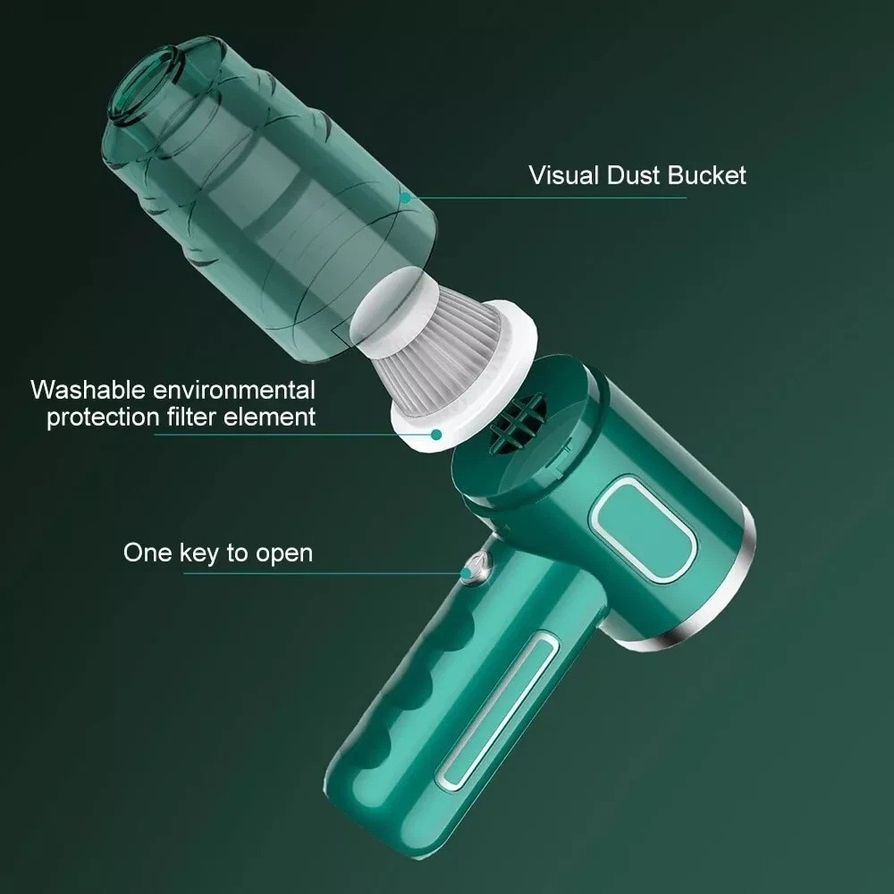 29000PA Hand held Cordless Vacuum Cleaner Mini Portable Car Auto Home Wireless