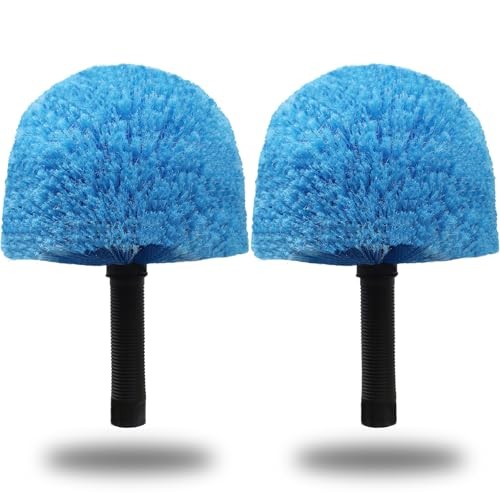 Spider Web Remover Brush 2 Pack Twist On Blue