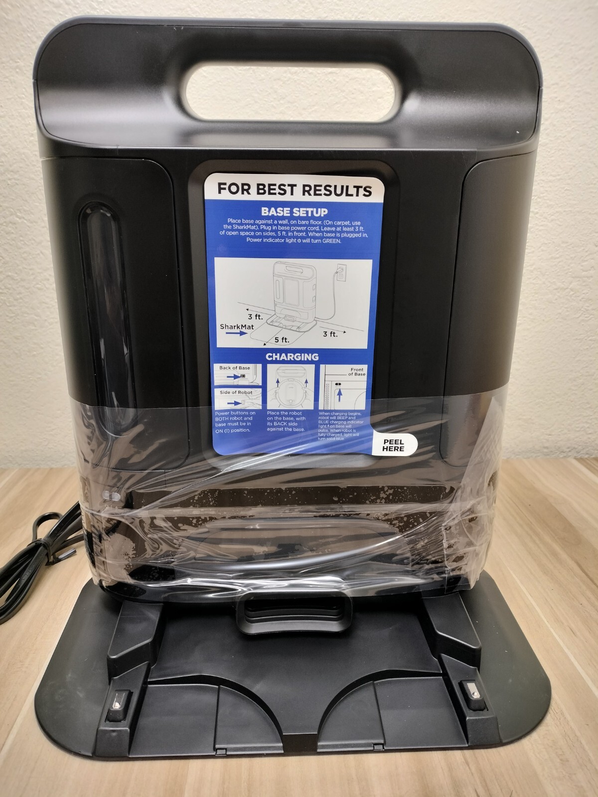 Shark IQ DOCK Charging Base/Dust Bin (XDKRV100A2/XDCKRV100A2)