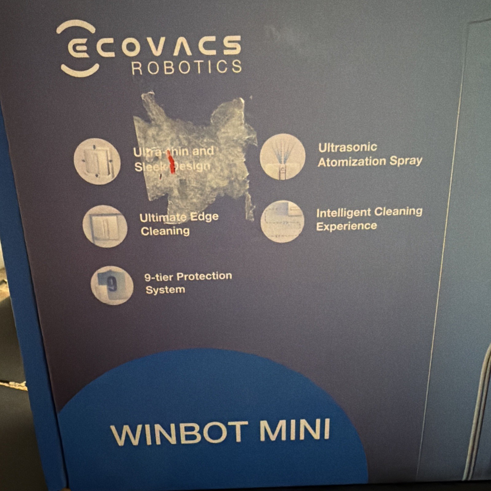 Ecovacs Winbot Mini Robotic Window Cleaner