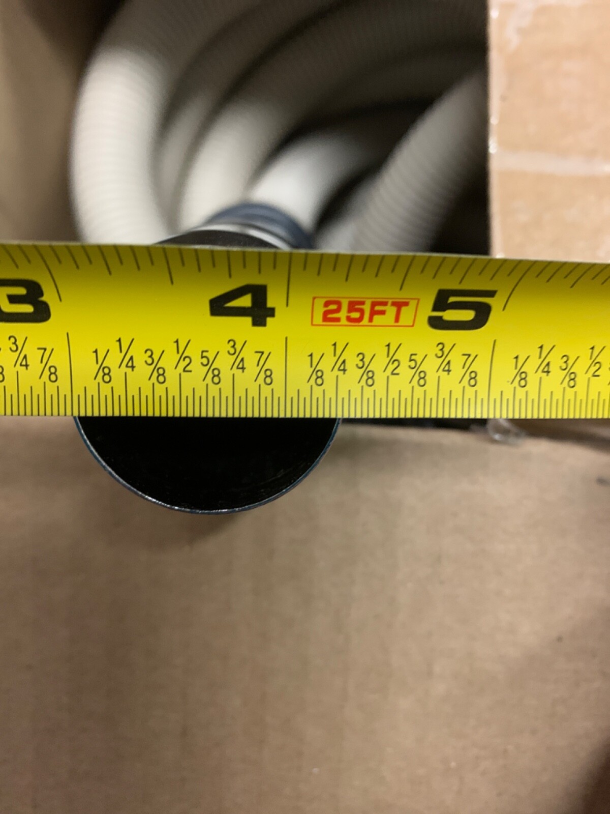 Built in Central Vacuum Universal Hose Nutone Beam 372 CH115 crushproof hose