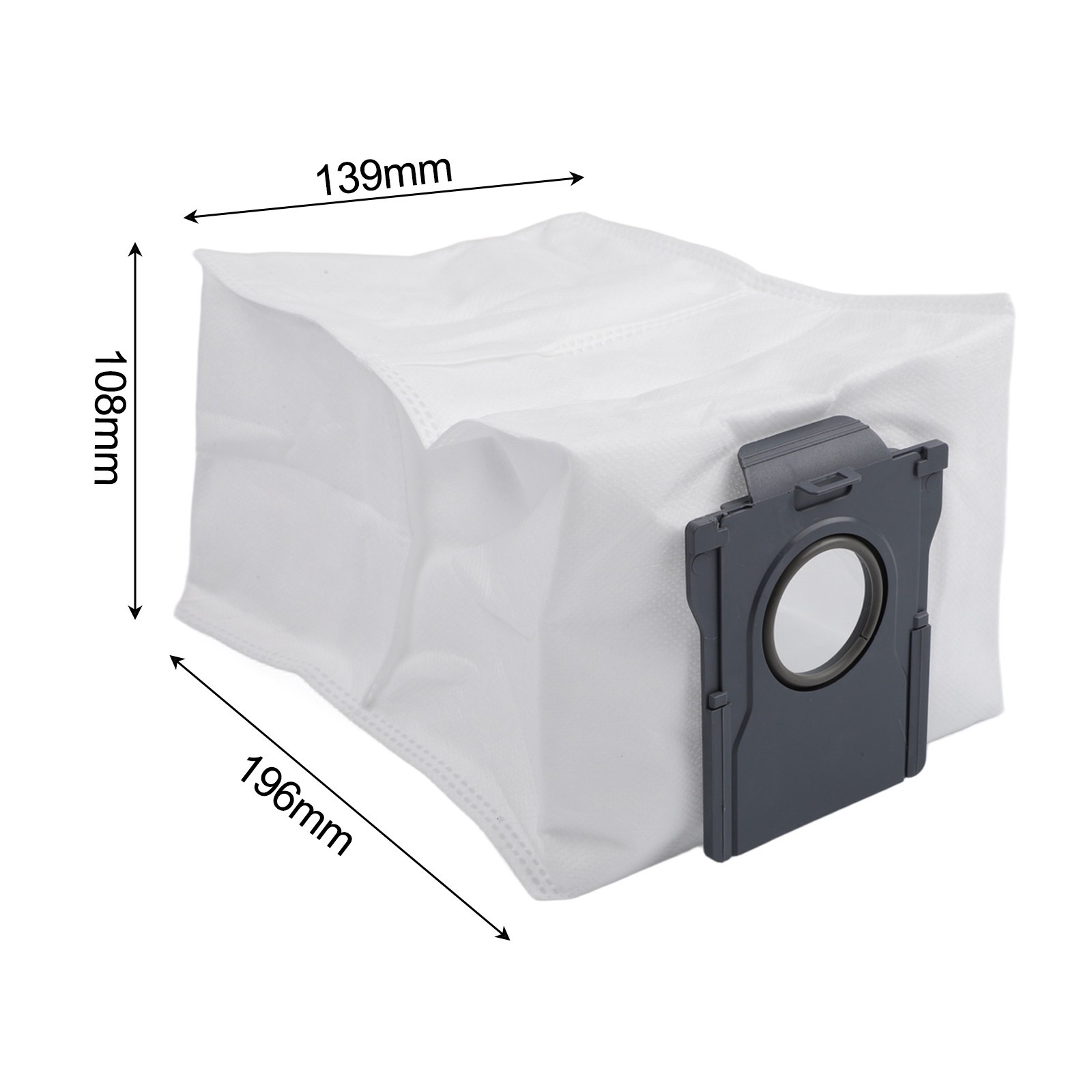 3.5L Capacity Vacuum Bags Compatible with For Mova For Mobius 60 Robot Vacuum