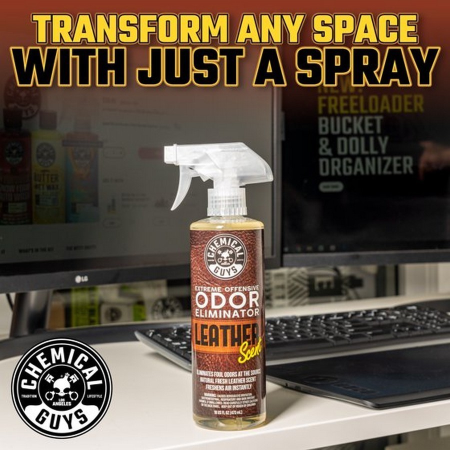 Chemical Guys Extreme Offensive Odor Eliminator Leather Scent (16 oz) US