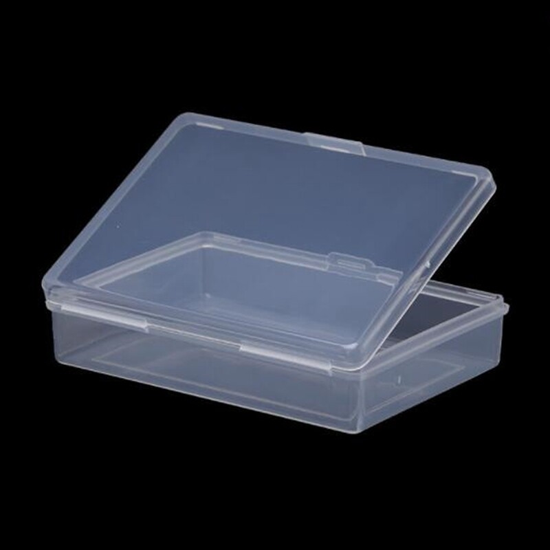 4pcs 10*7cm Playing Cards Container Storage Case Transparent Plastic Boxes