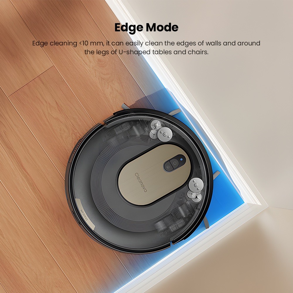 Vactidy W8 Robot Vacuum and Mop 5000Pa Suction,150-Min Runtime,App/Voice Control