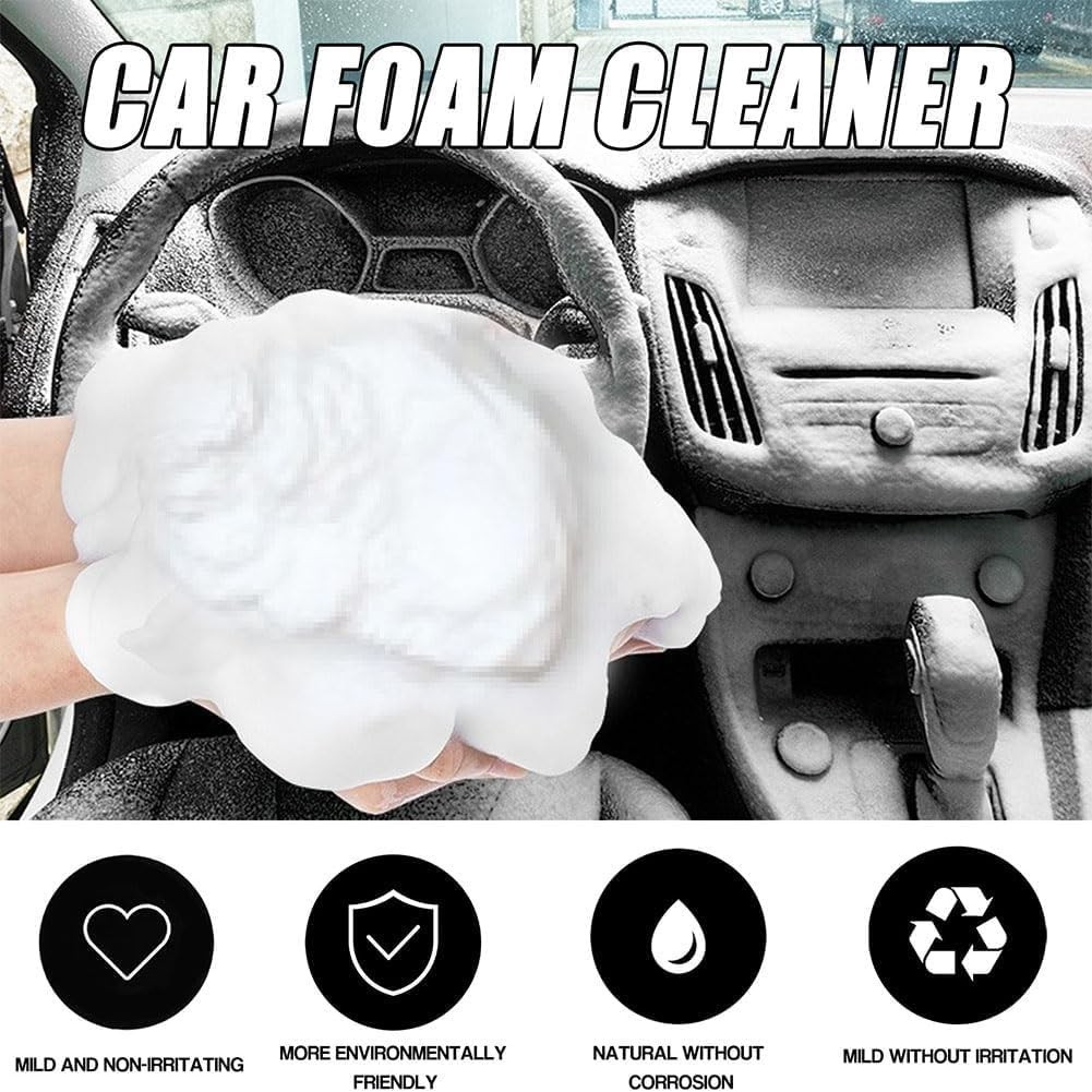 1/2/3PC Car Interior Foam Cleaner 250ml Powerful Stain Remover, for Leather