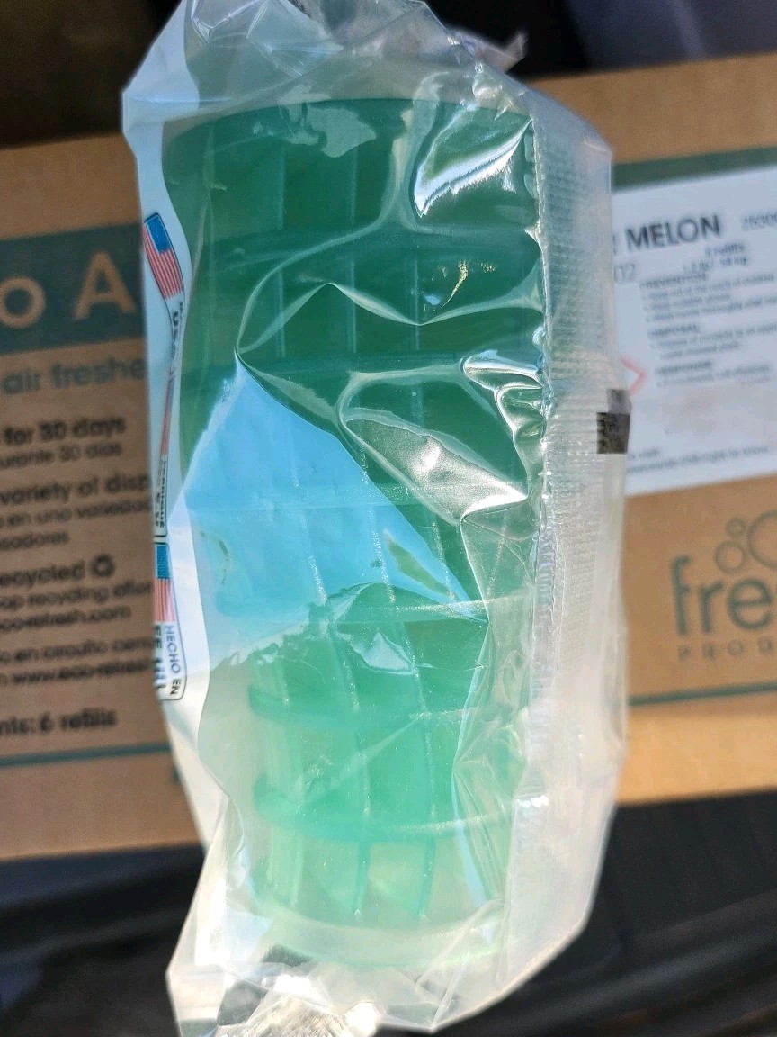 Fresh Products Eco Air 30-Day Freshener Refill, Cucumber Melon, 6 Refills