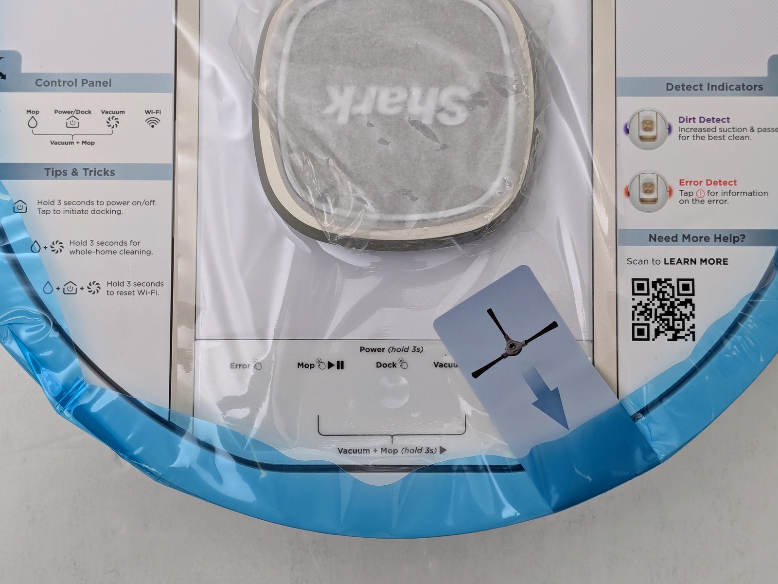Shark – PowerDetect ThermaCharged Robot Vacuum & Mop with Heated Mop Cleaning