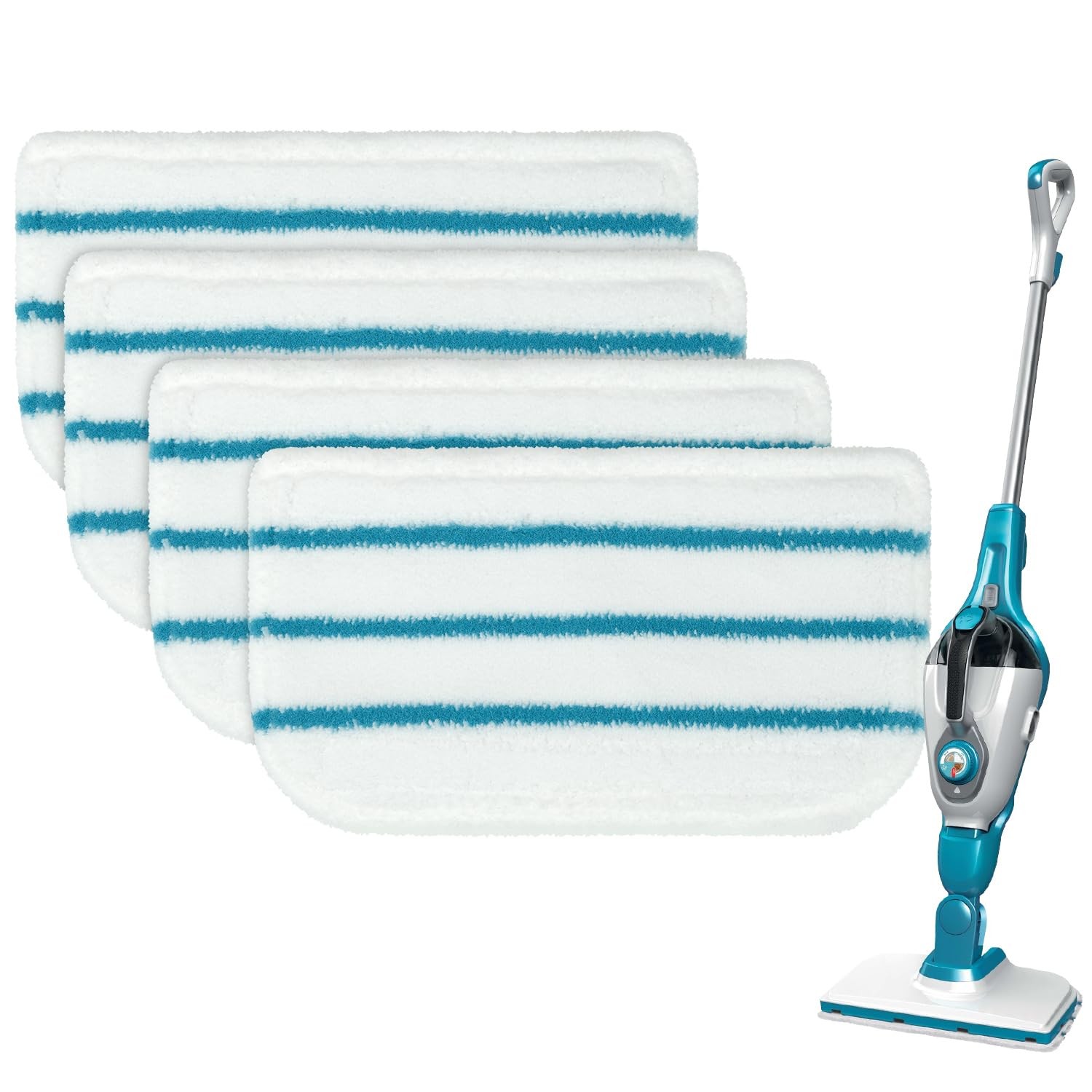Steam Mop Pads Compatible with Black Decker Steam Mop SM1600, SM1610, SM1620,…