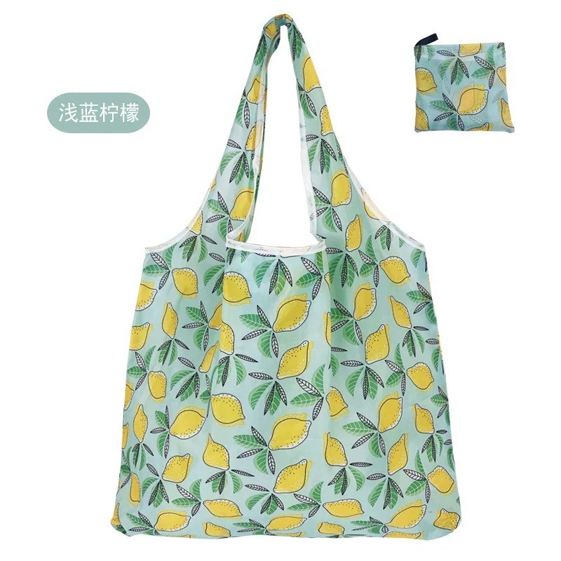 Large Reusable Eco-Friendly Folding Shopping Bag Portable Grocery Foldable Tote