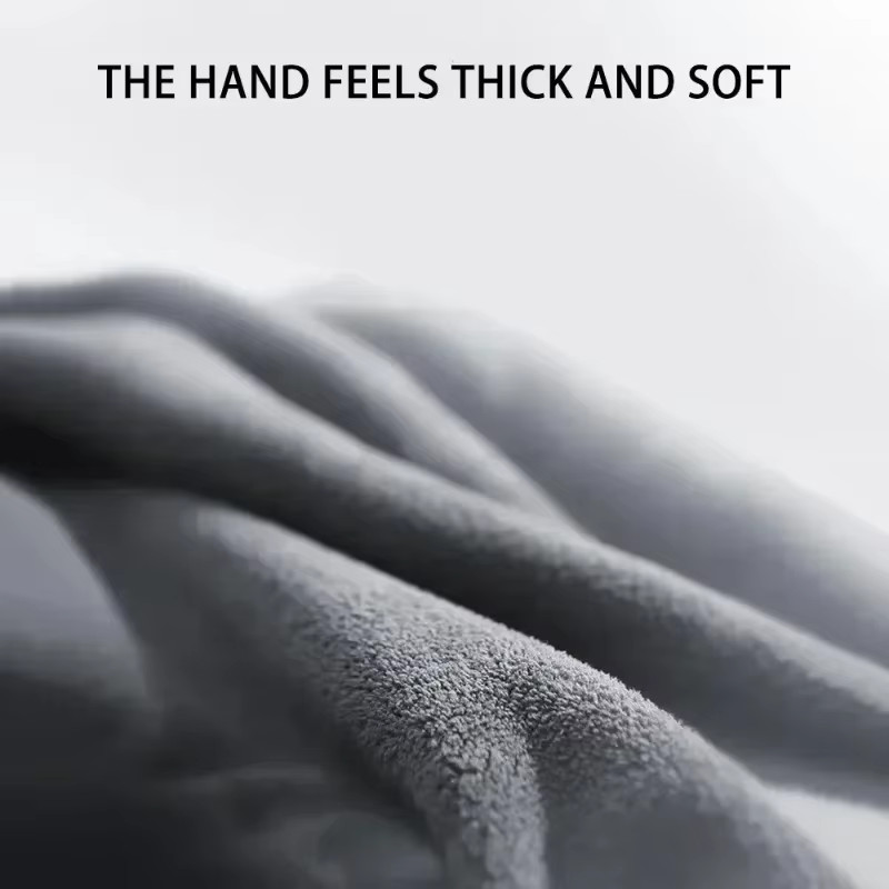 6/1PC High-End Microfiber Car Washing Towel Auto Cleaning Drying Cloth Hemming C