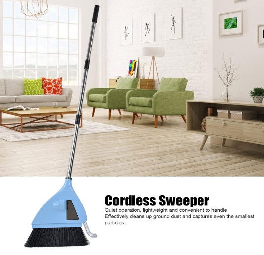 Vacuum Broom, 2 in 1 20,000 rpm Motor Strong Suction Ultra Quiet