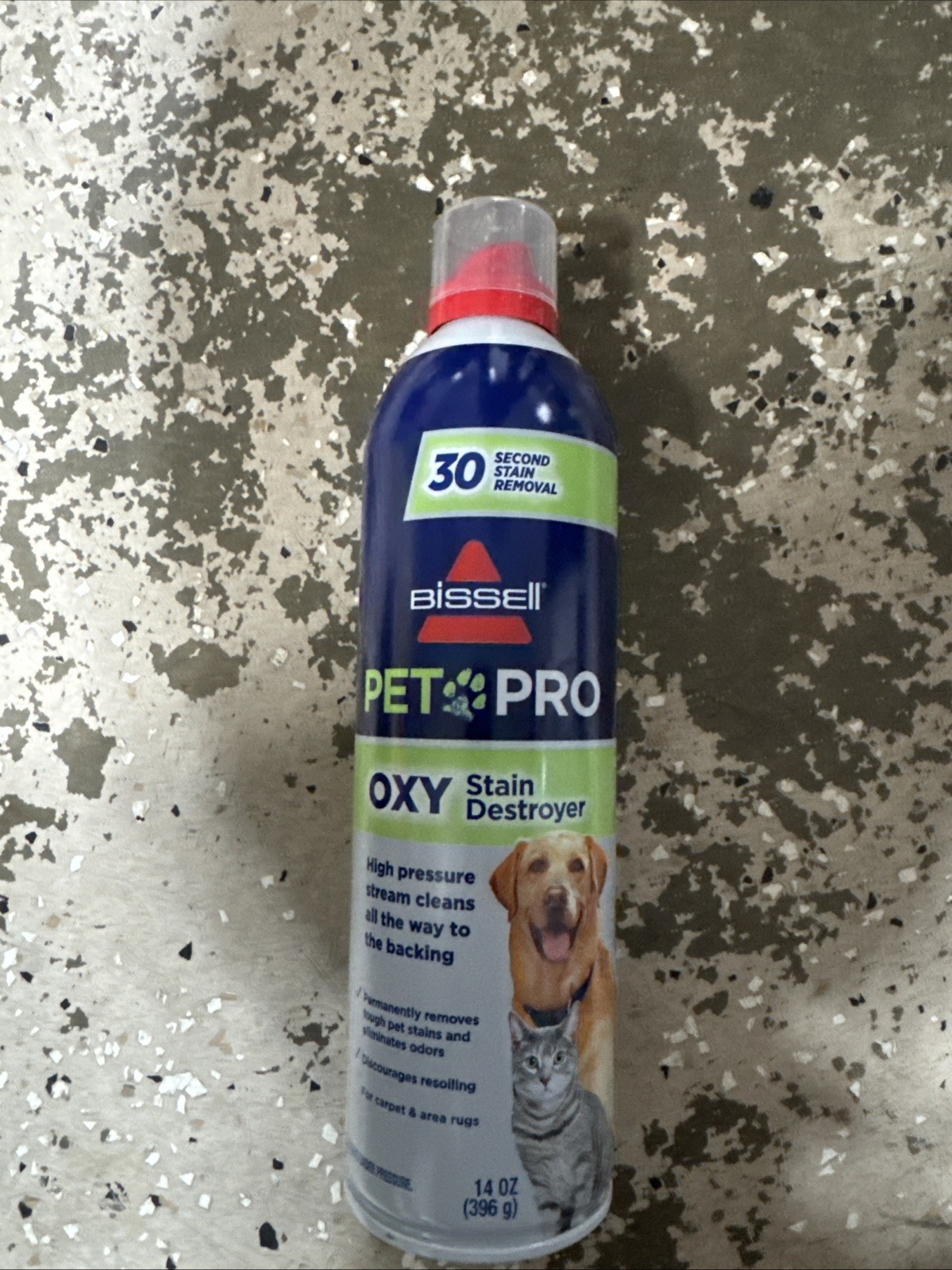 2 Cans Bissell PET PRO OXY Carpet Stain Odor Destroyer PERMANENT REMOVER Aerosol