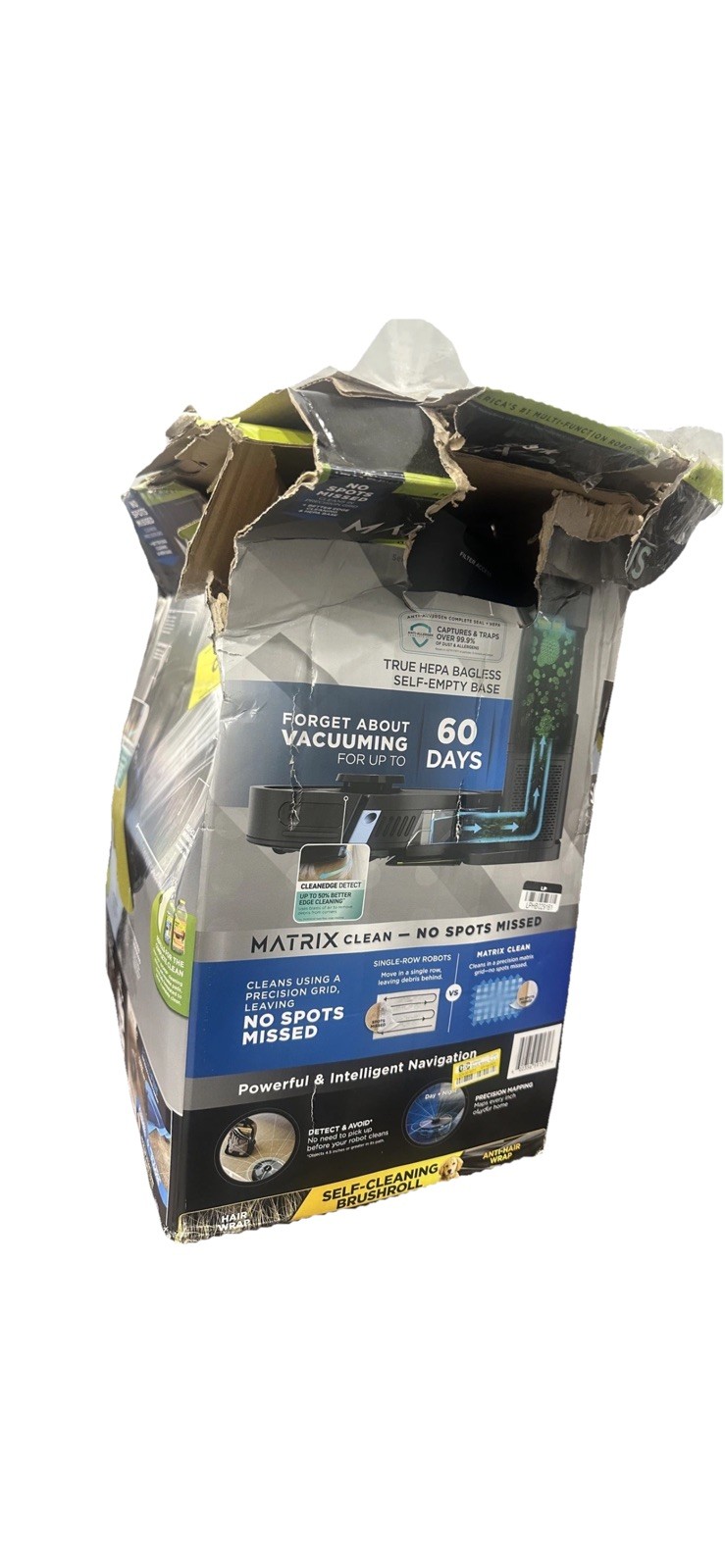 Shark AI Ultra RV2610WA 2-in-1 Robot Vacuum & Mop with XL 🆕HEPA-BOX BROKEN ⚠️