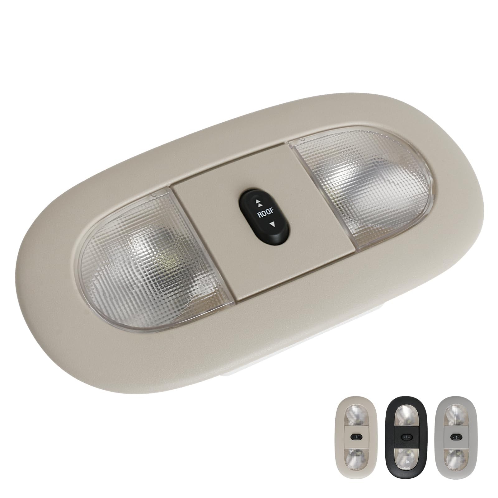 LED Dome Map Light for Ford Super Duty F250 F350 F450 F550 with Sunroof Switch