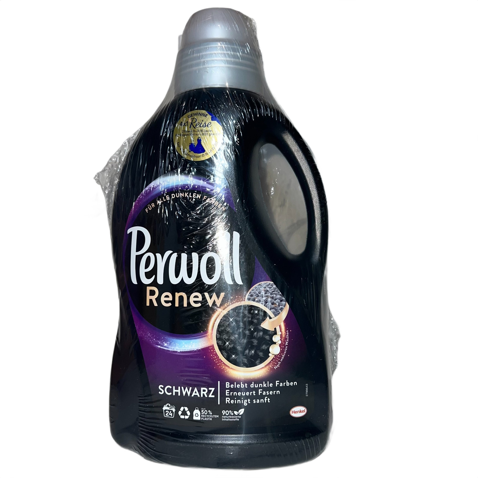 Perwoll Black Renew Liquid Detergent 1.4L 24 Wash For Dark Clothes NEW