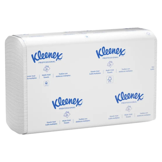 Kleenex Multifold Paper Towels 2400 Count 16 Packs 1 Ply Commercial Hand Towels