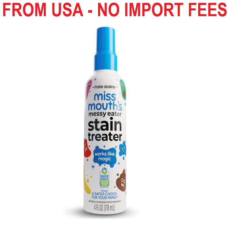 Miss Mouth’s Messy Eater Stain Treater Spray – 4oz Stain Remover – Newborn & Bab