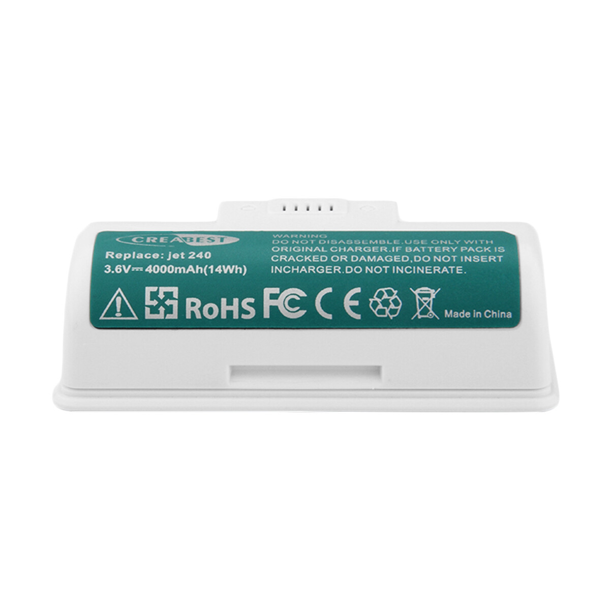 For iRobot Braava Jet 240 Floor Mopping Robots BC674 3.6V 6.0Ah Lithium Battery