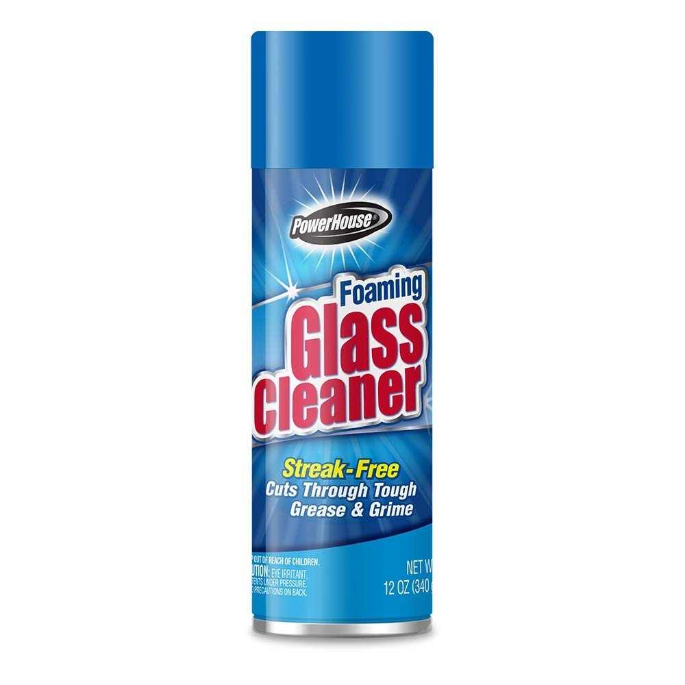 12 OZ Foaming Glass Cleaner StreakFree Cuts Through Tough Grease & Grime