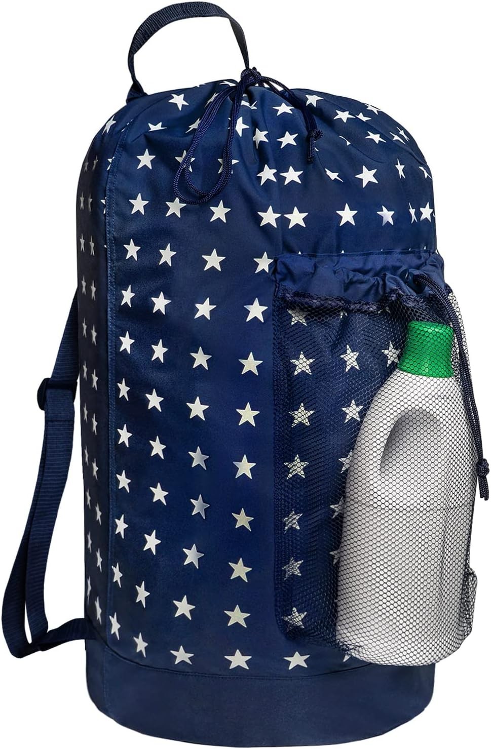 Backpack Laundry Bag 115L Large Hamper W/ Shoulder Straps Drawstring Closure