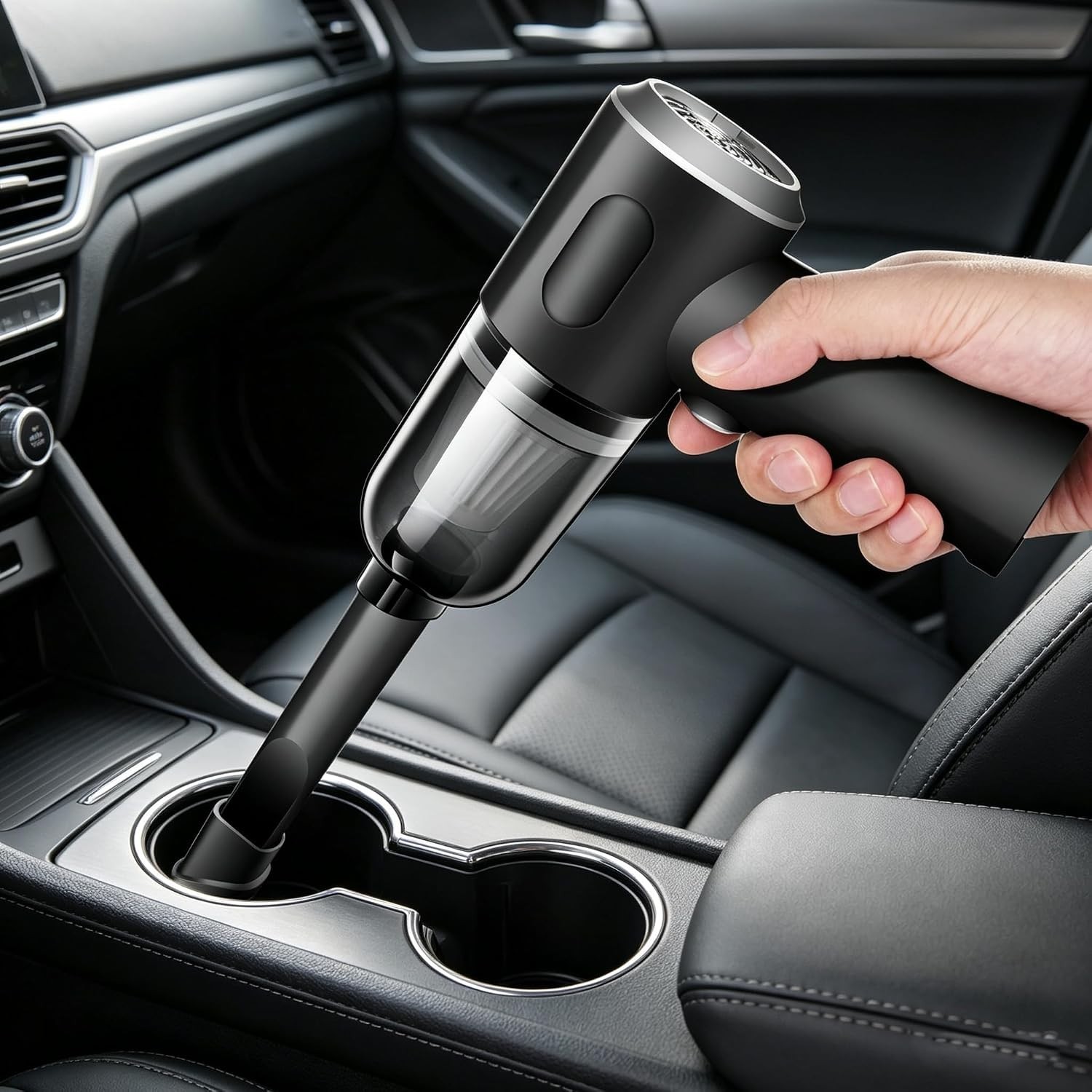 Compressed Air Duster Wireless Handheld Car Vacuum Cleaner, Air Blower 3 in 1…