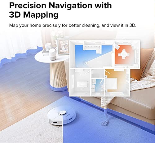 ROBOROCK Q7 MAX ROBOT VACUUM AND MOP CLEANER WITH SIDE BRUSHES BUNDLE – WHITE