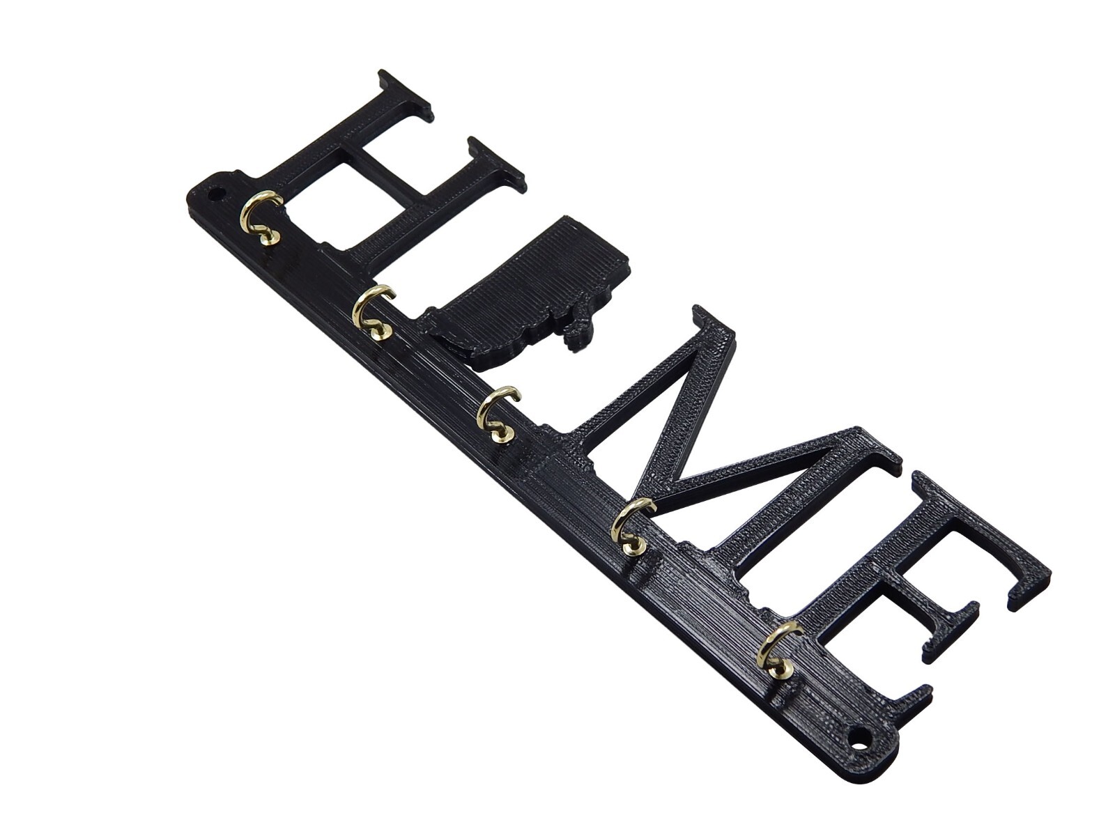 Rhode Island Home State Shape Key Holder Hanger Rack Hook Housewarming Wall Gift