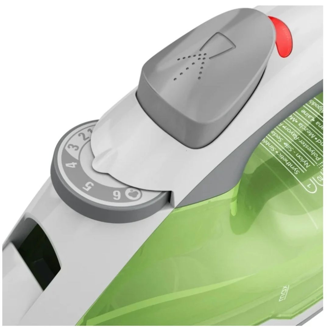 BLACK+DECKER Easy Steam Iron for Clothes, Smart Steam, 1200W, TrueGlide Nonstick