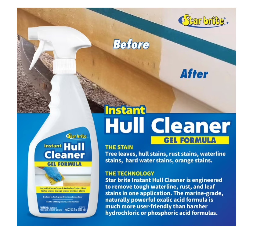 (2 pack) STAR BRITE Instant Hull Cleaner – Easy to Use Formula