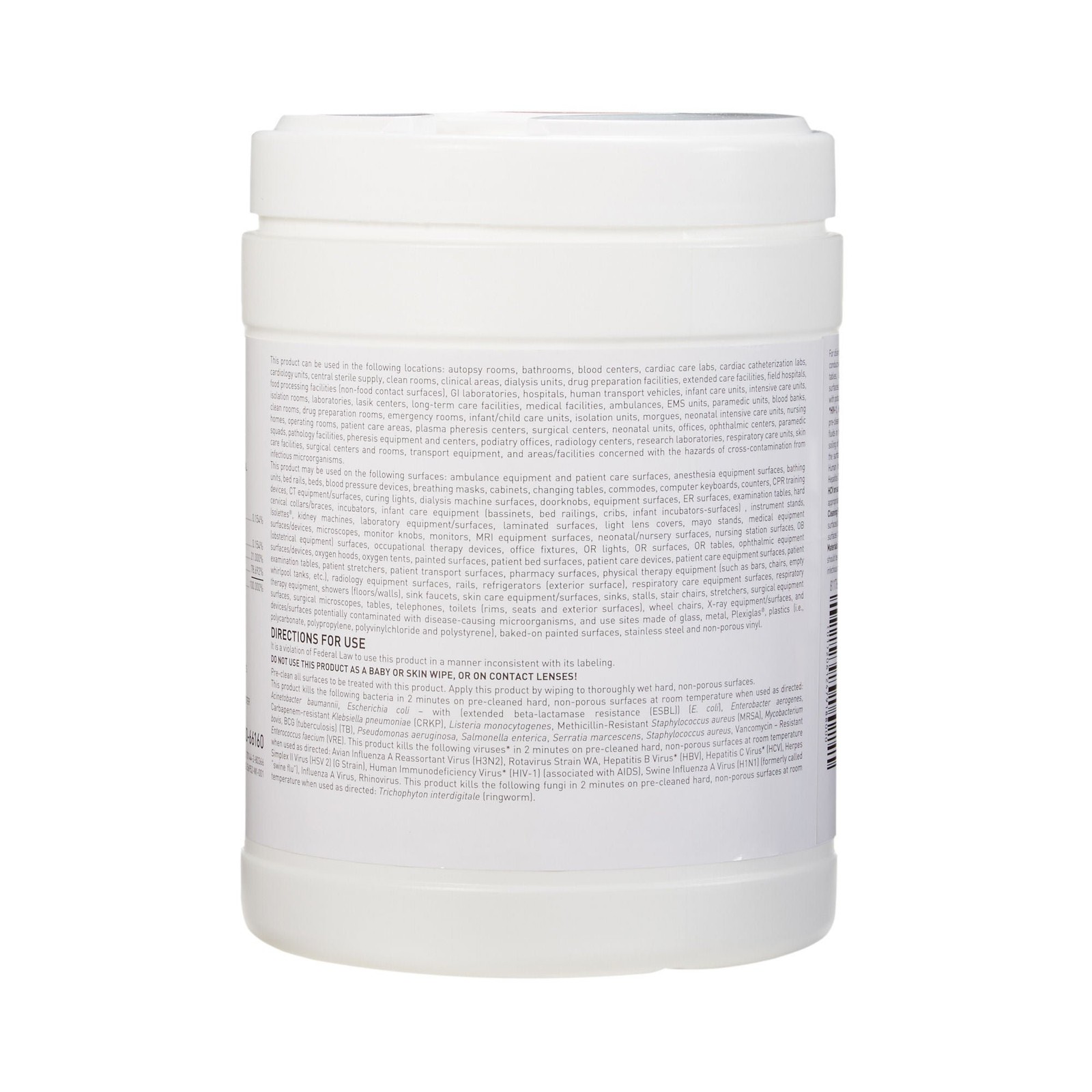 McKesson Surface Disinfectant Wipe Canister Alcohol Scent 800 Ct 50-66160