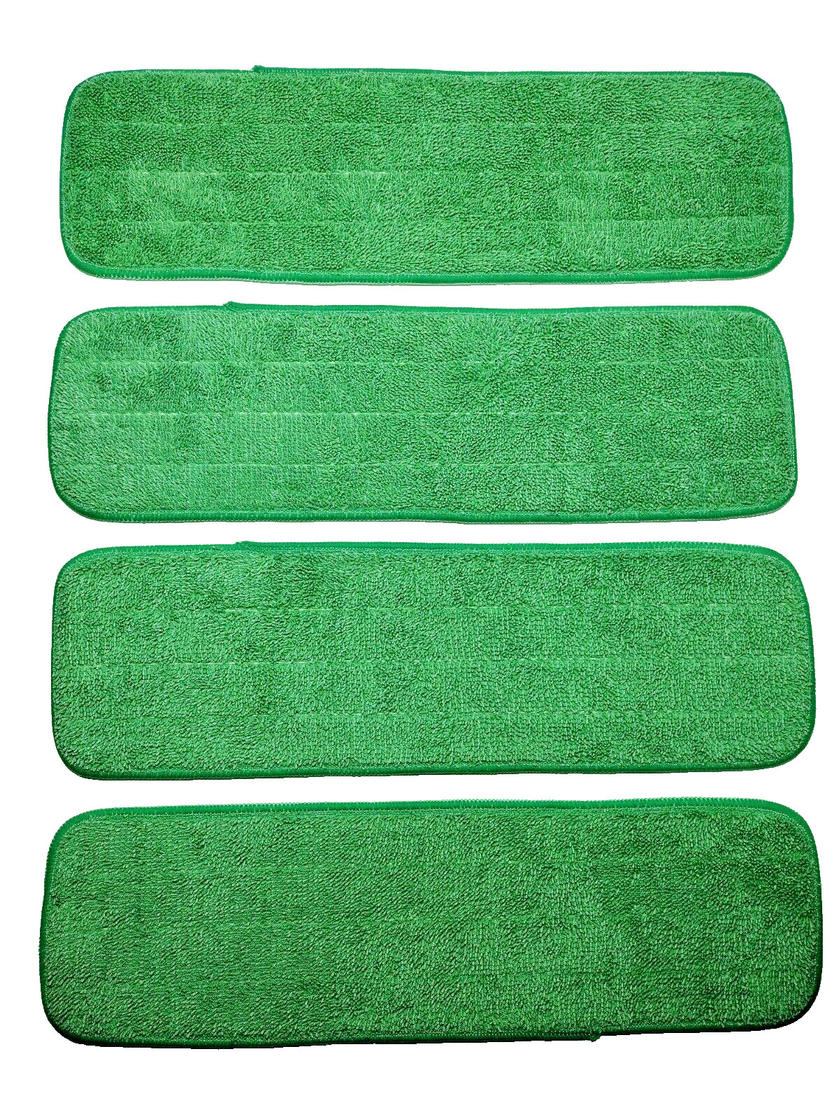 Microfiber Mop pads Cleaning 18″ x 5.25″ PROFESSIONAL Washable 500 times pack 4