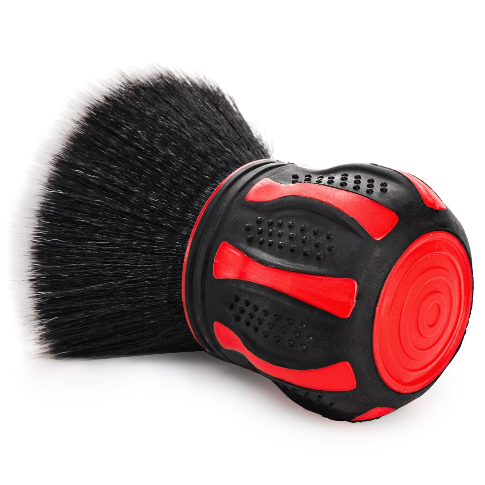 Dogary 1 PC Curveball Detailing Brush, Handheld Soft Bristle Car 1 PC, Red