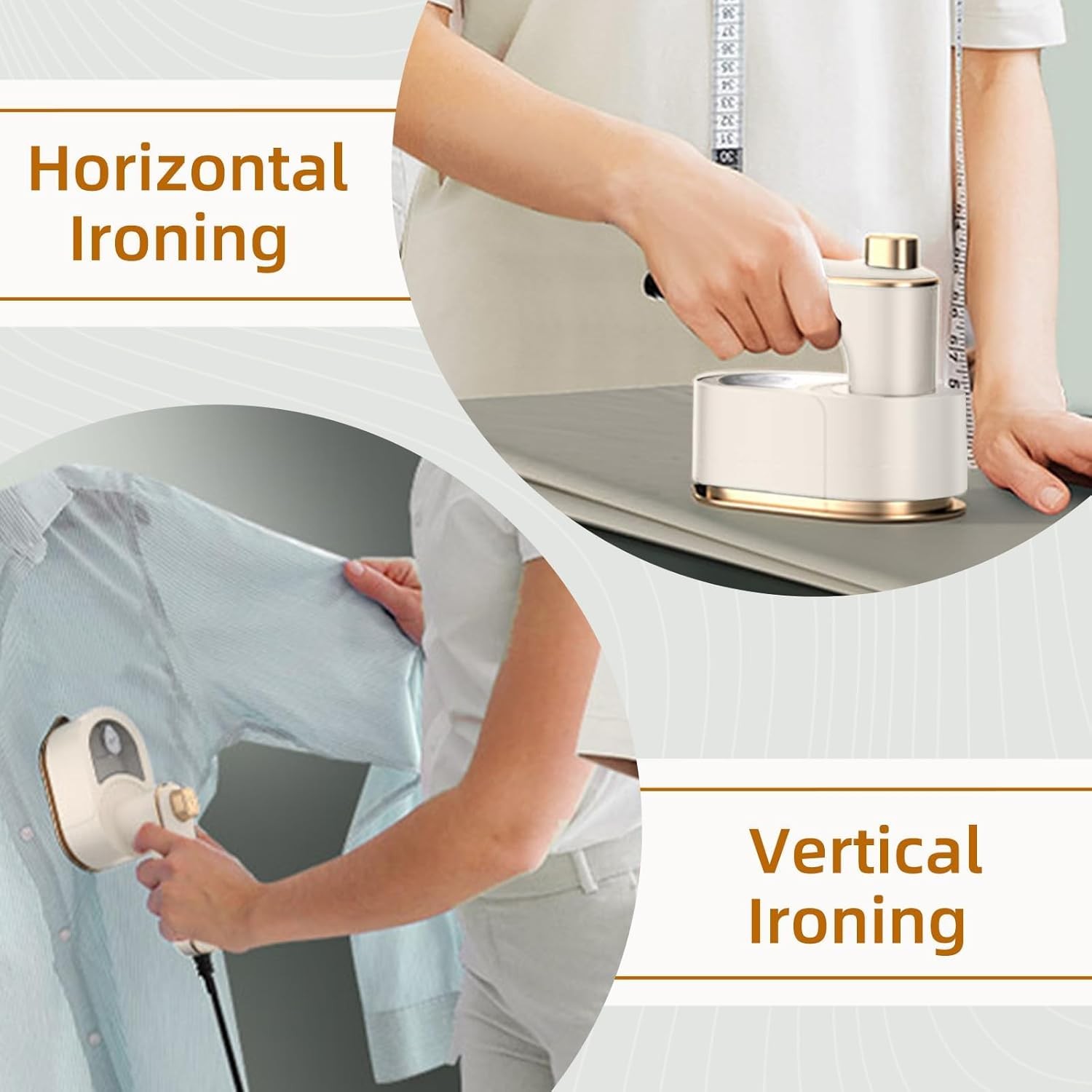 Mini Portable Micro Steam Iron Machine Steamer Handheld Garment Clothes Ironing