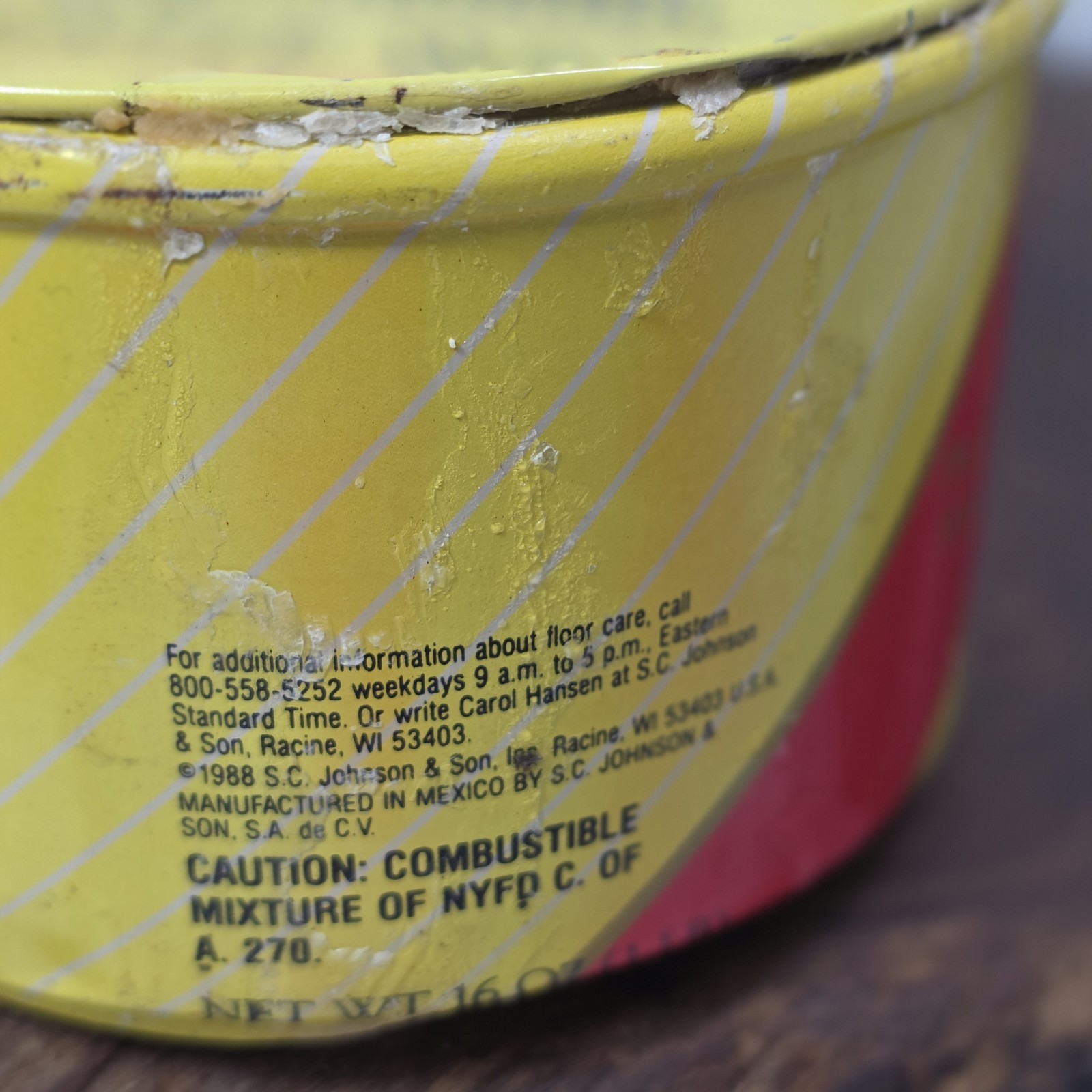 SC Johnson Paste Wax The Original Formula, 16 oz (1 lb) Discontinued 75 percent