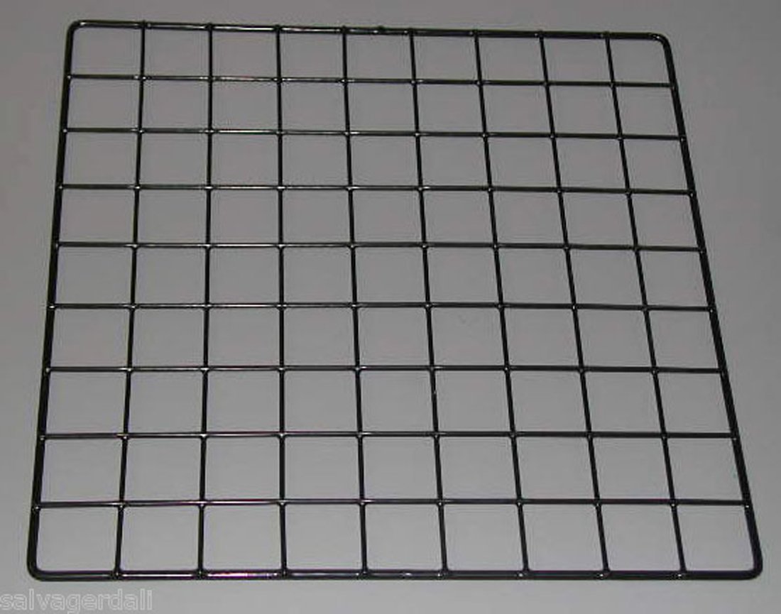 Mini 14 x 14″ Black Wire Grid Storage Cube Closet Garage Organizer Panel 1pc