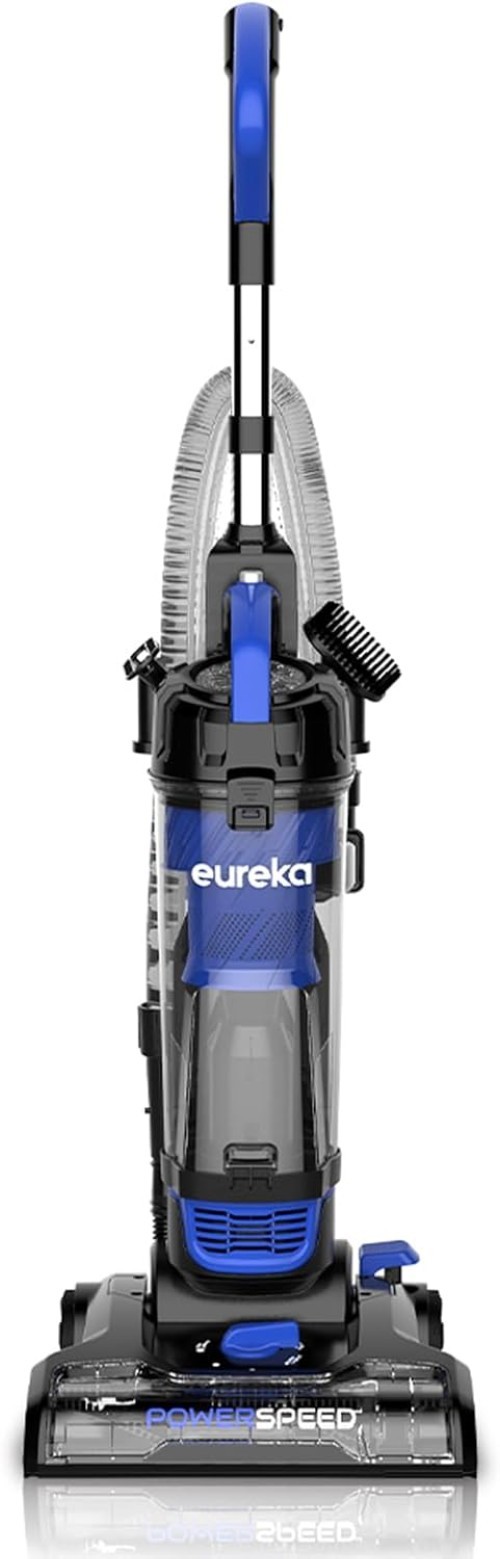 Lightweight Powerful Upright Vacuum Cleaner for Carpet and Hard Floor, PowerS…
