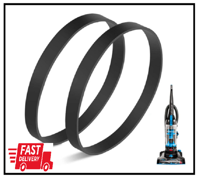 Replacement Belts For Bissell Power Force Helix Turbo Vacuum Rubber (2 Pack) NEW