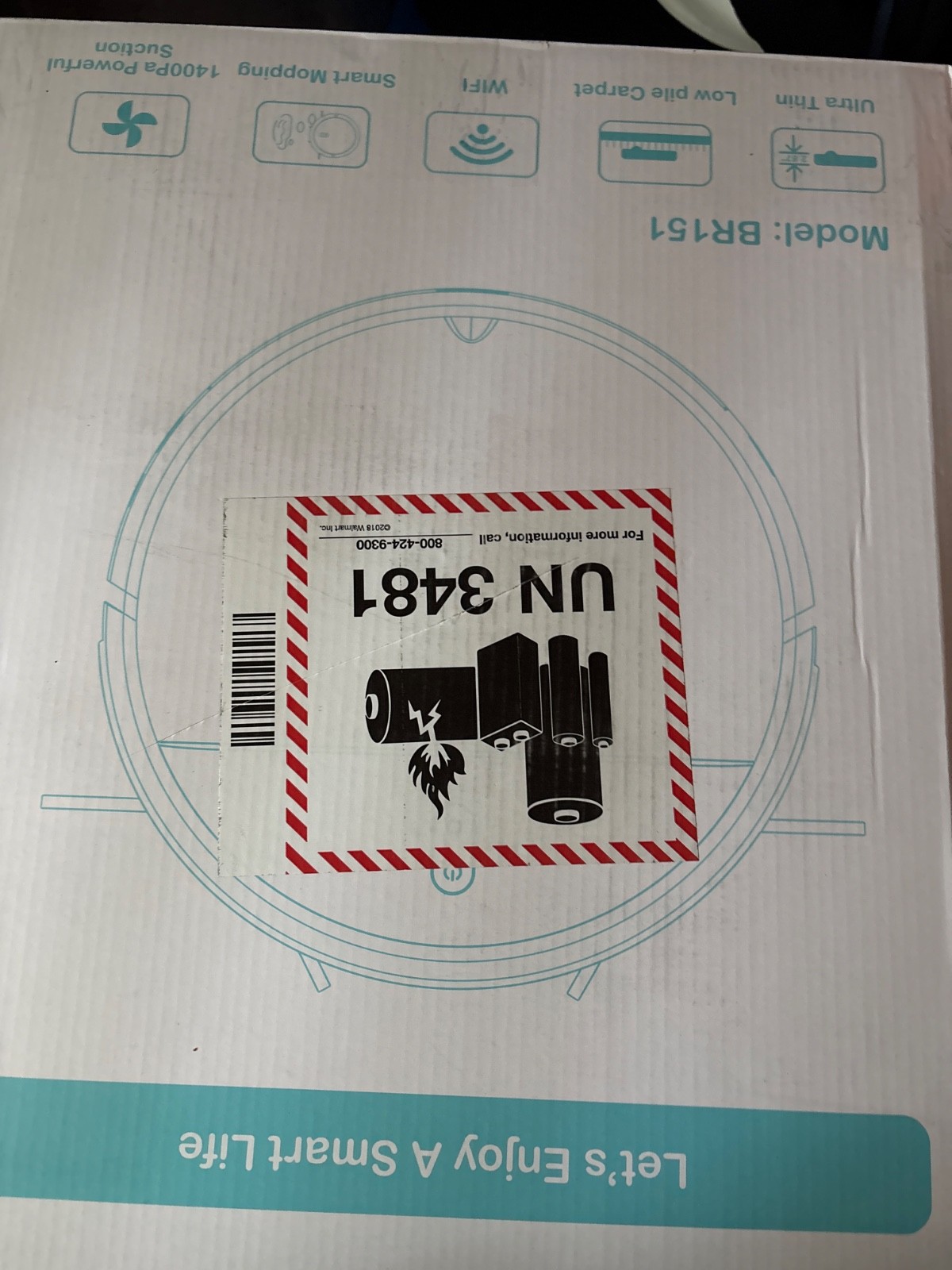 Onson BR151 BR151 Robotic Vacuum Cleaner