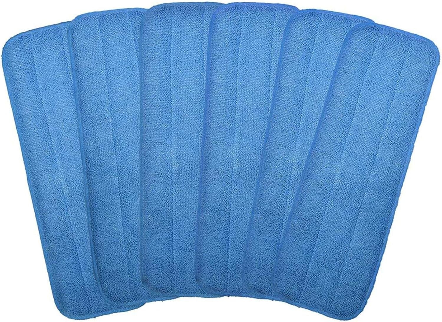 Microfiber Replacement Mop Pad, 18″ x 6″ Wet & Dry Home & Commercial Caning R…