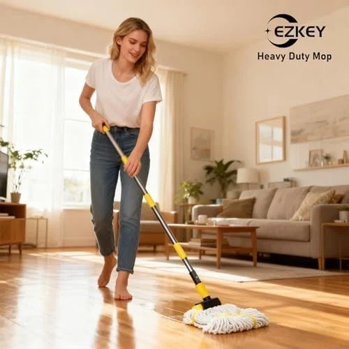 Professional Commercial Mop Industrial Heavy Duty Mop with Long Handle ,Wet